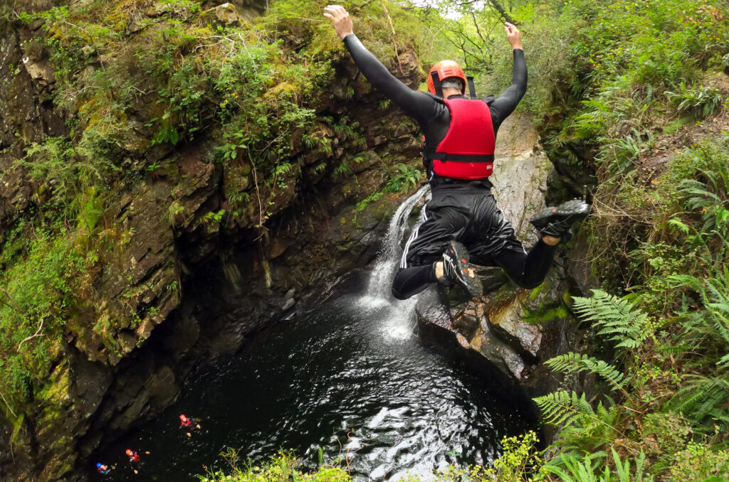 10m monster jump on the Canyon Xtreme trip