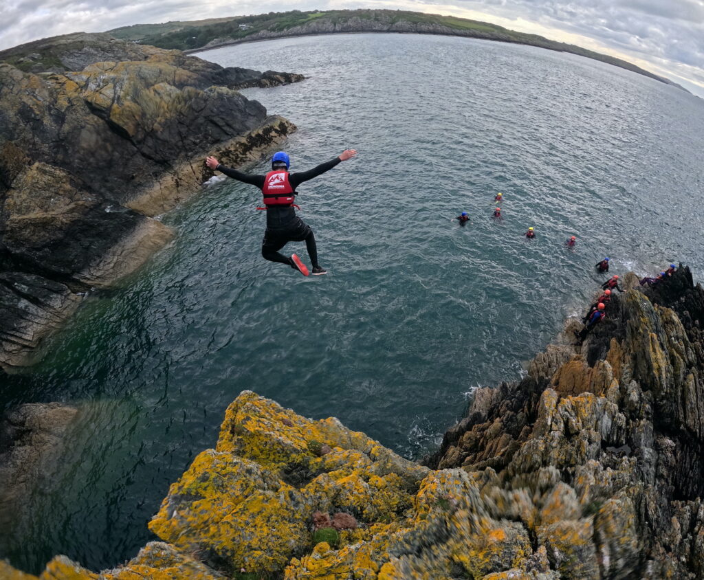 Coasteering North Wales